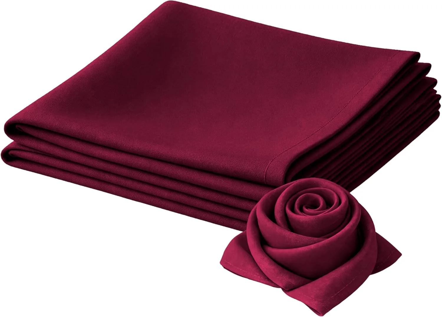 Servilleta de Tela 45×45cm — Tinto