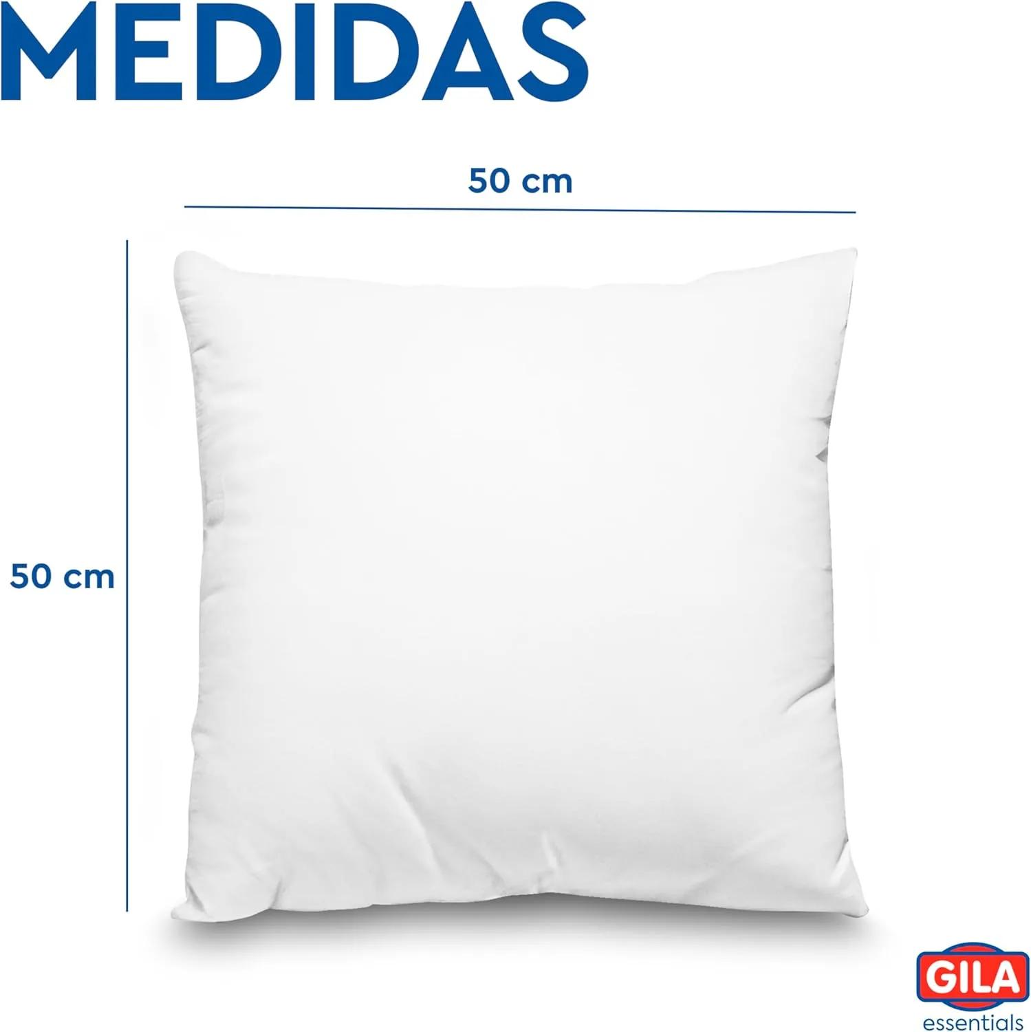 Relleno para Cojín Hipoalergénico e Impermeable — 50 × 50 cm — Cojines