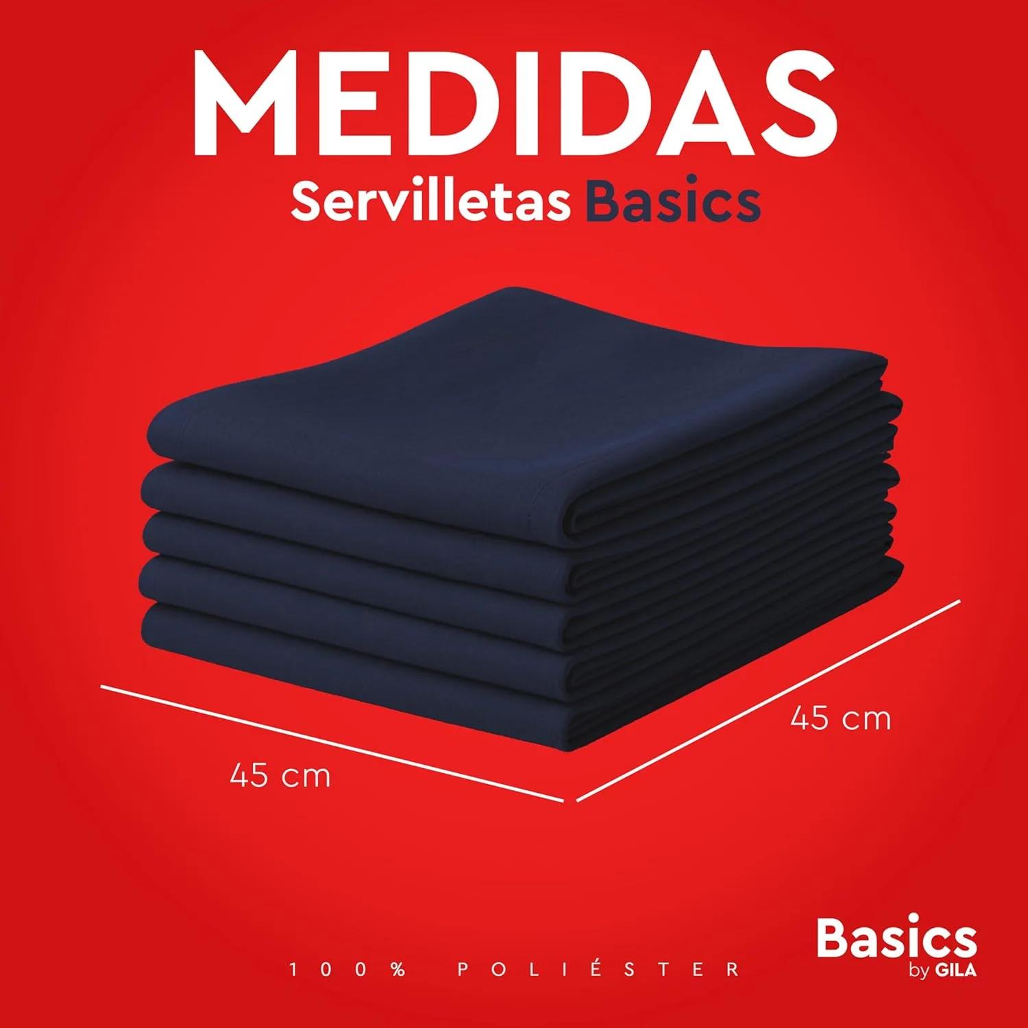 Servilleta de Tela 45×45cm — Blanco — Servilletas